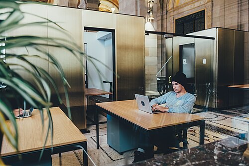 An office workspace — context photograph